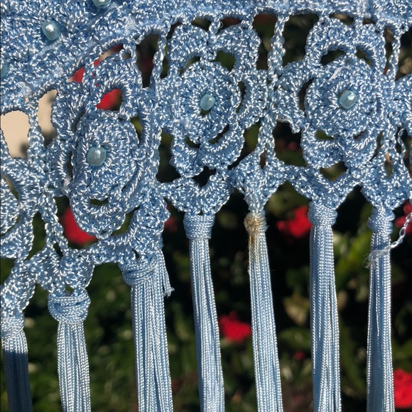 Y2K Sky Blue Halter Top 🦋☁️ - Picture 2 of 4